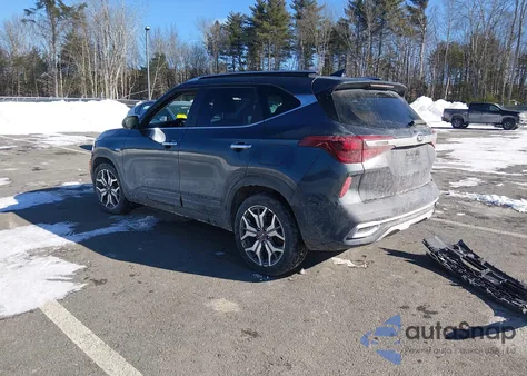 2021 Kia Seltos Sx Turbo from USA, damaged, VIN KNDETCA22M7144628